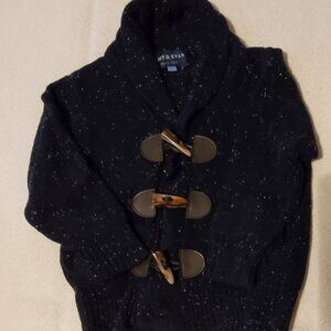 Andy & Evan blue sweater